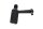 Front left footrest assembly, rider mount, rubber holder BMW R 80 247 84-93