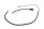 Kopplingscylinderledning, hydraulledning BMW R 1150 GS R21 0415 99-04