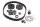 Kit cinghia di distribuzione, puleggia folle, tendicinghia, anteriore Ducati Multistrada 1000 DS A1 03-06