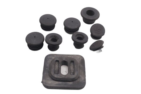 Frame plug set, rubber plugs, blind plugs Ducati Multistrada 1000 DS A1 03-06