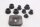 Frame plug set, rubber plugs, blind plugs Ducati Multistrada 1000 DS A1 03-06