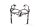Front antlers, instrument carrier, fairing bracket BMW K 1200 RS K589 0544 97-00