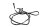 Interruptor de la luz de freno trasera, cable del interruptor BMW K 1200 RS K589 0544 97-00