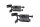 Handlebar risers, handlebar mounts, handlebar clamps for motorcycles BMW R 80 247 84-93