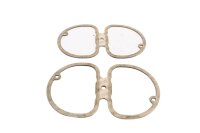 Motorpackning, ventilkåpa, topplockspackning, vänster och höger BMW R 80 247 84-93