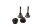 Windschildhalter Gummipuffer Schrauben BMW R 1100 GS 259 0409 93-99