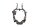 Heckrahmen Aufbaurahmen hinten oben Seitenhalter BMW K 1200 RS K589 0544 97-00