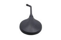 Left round rearview mirror, handlebar mount, field of...