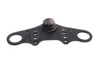 Upper fork bridge, steering head bolting, headset bearing...