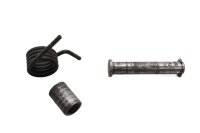 Front left footrest, footrest mount, spring, bolt BMW R 1150 GS R21 0415 99-04