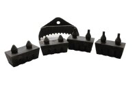 Fuel tank buffer rubber holder set Suzuki GSF 1200 S Bandit WVA9/S 01-05