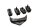 Fuel tank buffer rubber holder set Suzuki GSF 1200 S Bandit WVA9/S 01-05