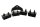 Fuel tank buffer rubber holder set Suzuki GSF 1200 S Bandit WVA9/S 01-05