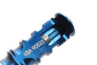 Rear right folding footrest, blue Suzuki GSF 1200 S Bandit WVA9/S 01-05