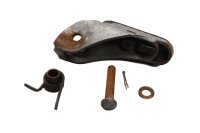 Fodstøtte til fører foran til højre med fjeder og fastholdelsesbolt BMW R 1100 GS 259 0409 93-99