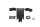 Speedometer mount, cockpit mount, instrument mounting with rubber bands BMW R 80 247 84-93