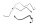 ABS-bromsledning hydraulledning tryckledning BMW R 1150 GS R21 0415 99-04