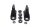 Seat bracket set, rubber mounting support BMW R 1200 GS K25 0307 R12 04-07