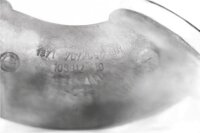 Intake manifold, air filter box, intake pipe, left BMW R 1200 GS K25 0307 R12 04-07