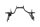 Antler forlygtebeslag forreste kåbe BMW R 1200 R R1ST K27 0400 11-14
