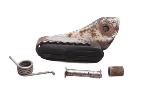 Front left footrest with spring and axle BMW R 1200 GS K25 0307 R12 04-07
