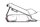 Luggage rack side rear left right, pannier rack BMW R 80 247 84-93