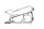 Luggage rack side rear left right, pannier rack BMW R 80 247 84-93
