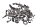 Skruesæt, beslag, klemme, list BMW G 650 Xcountry E65X 0164 K15 07-10