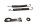 Seitenständer Schalter Feder Ständer Mechanismus BMW R 1150 GS R21 0415 99-04