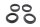 Jeu de capuchons anti-poussière pour joint de fourche, avant gauche BMW F 650 GS Dakar R13 0176 00-03