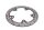 Geperforeerde remschijf achter 4,7 mm remsysteem BMW R 1200 GS K25 0307 R12 04-07