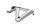 Höger passagerarfotstödsfäste BMW G 650 Xcountry E65X 0164 K15 07-10
