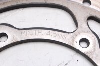 bagerste borede bremseskive BMW G 650 Xcountry E65X 0164 K15 07-10