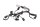 Wiring harness speedometer illumination indicator lights BMW F 650 GS Dakar R13 0176 00-03