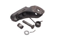 Front left drivers footrest with spring set and BMW F 650 GS Dakar R13 0176 00-03
