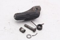 Front left drivers footrest with spring set and BMW F 650 GS Dakar R13 0176 00-03