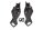 Etuosan katteen suojussarja BMW R 1200 R R1ST K27 0400 11-14