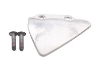 Heel guard, front right, footrest heat shield BMW R 1200 R R1ST K27 0400 11-14
