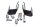 Screw set, rubber buffers, spacers, frame mounting Unbekannt Konvolut