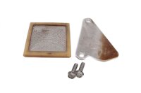 viti della piastra di fissaggio del coperchio del filtro...