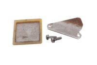 viti della piastra di fissaggio del coperchio del filtro...