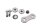Exhaust bracket set, clamp, holder, mounting BMW R 1200 GS K25 0307 R12 04-07