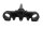 Ponte forcella inferiore, morsetto cannotto sterzo, morsetto tubo sterzo BMW F 650 GS Dakar R13 0176 00-03