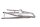 Heckrahmen Hilfsrahmen hinten oben Trägeraufnahme BMW K 1200 RS K589 0544 97-00