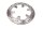Rear drilled brake disc 5mm brake replacement BMW F 650 GS Dakar R13 0176 00-03