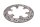 Rear drilled brake disc 5mm brake replacement BMW F 650 GS Dakar R13 0176 00-03