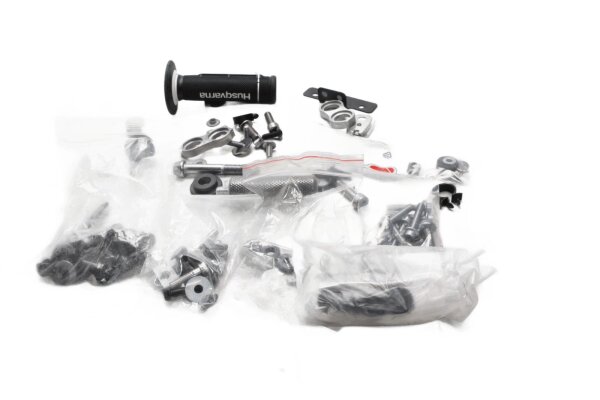 Screw set, mounting kit, rubber buffer Motorrad Zubehör universell