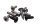 Screw set, mounting kit, rubber buffer Motorrad Zubehör universell