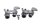 Bremsleitungsverteiler Doppelflansch BMW R 1200 GS K25 0307 R12 04-07
