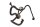 Bränsleledning, bensinledning, snabbkoppling BMW R 1200 R R1ST K27 0400 11-14
